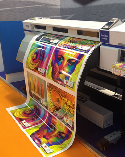 Digital Printing example for a retail store